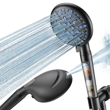 Load image into Gallery viewer, Ophanie 9-Setting Handheld Shower Head,High Pressure Shower Head with Filter