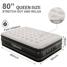 Load image into Gallery viewer, 18 inch Twin/Queen/King Size Air Mattress with Built-in-Pump