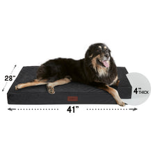 Load image into Gallery viewer, Ophanie Gray Orthopedic Dog Bed For Large Dogs with Egg Crate Foam Support and Non-Slip Bottom, Waterproof and Machine Washable Removable Pet Bed Cover,L size(35&quot;x22&quot;x3.5&quot;)