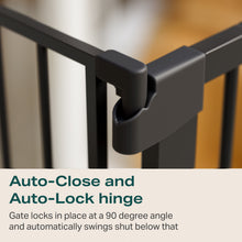 Load image into Gallery viewer, Cumbor 36 in Extra Tall Baby Gate for Doorways, 30-40.6 in Dog Gate Black Mom's Choice Awards Winner, Double Lock, 2-Way Swing, Auto Close Child Gate for Toddler &amp; Pets, Pressure or Hardware Mounted