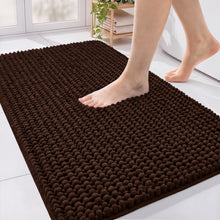 Load image into Gallery viewer, Brown Bath Rugs