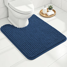 Load image into Gallery viewer, Navy Blue Bath Rugs