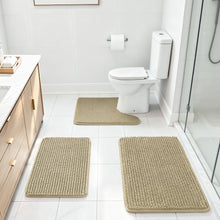 Load image into Gallery viewer, Beige Bath Rugs