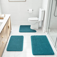Load image into Gallery viewer, Teal Bath Rugs