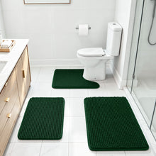 Load image into Gallery viewer, Green Bath Rugs
