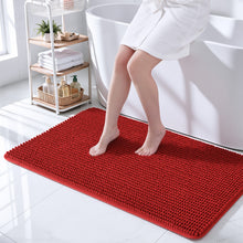 Load image into Gallery viewer, Red Bath Rugs