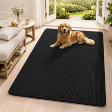 Load image into Gallery viewer, Black Bath Rugs