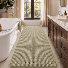 Load image into Gallery viewer, Beige Bath Rugs