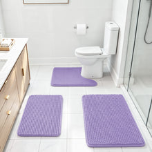 Load image into Gallery viewer, Purple Bath Rugs