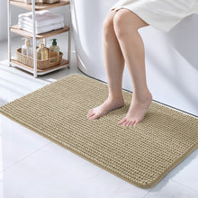 Load image into Gallery viewer, Beige Bath Rugs