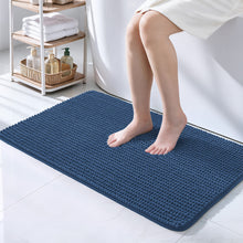 Load image into Gallery viewer, Navy Blue Bath Rugs