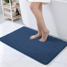 Load image into Gallery viewer, Navy Blue Bath Rugs