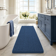 Load image into Gallery viewer, Navy Blue Bath Rugs