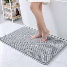 Load image into Gallery viewer, Grey Bath Rugs