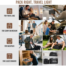 Load image into Gallery viewer, VEKEN 8 Set Packing Cubes for Travel, Beach Vacation Essentials Accessories, Suitcase Organizer Bags for Luggage with Hanging Toiletry &amp; Shoe Bag, Birthday Gifts for Women Mom Her