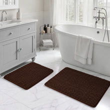 Load image into Gallery viewer, Brown Bath Rugs