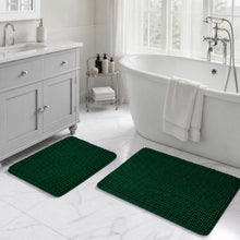 Load image into Gallery viewer, Green Bath Rugs