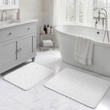 Load image into Gallery viewer, White Bath Rugs