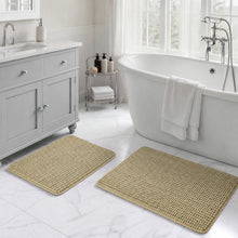 Load image into Gallery viewer, Beige Bath Rugs