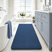 Load image into Gallery viewer, Navy Blue Bath Rugs