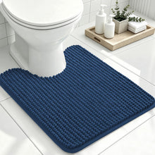 Load image into Gallery viewer, Navy Blue Bath Rugs