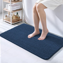 Load image into Gallery viewer, Navy Blue Bath Rugs