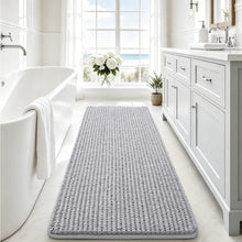 Load image into Gallery viewer, Grey Bath Rugs