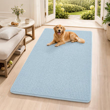 Load image into Gallery viewer, Blue Bath Rugs