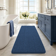 Load image into Gallery viewer, Navy Blue Bath Rugs
