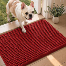 Load image into Gallery viewer, Red Bath Rugs
