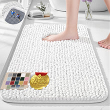 Load image into Gallery viewer, White Bath Rugs