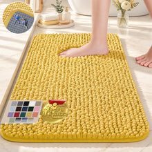 Load image into Gallery viewer, Yellow Bath Rugs