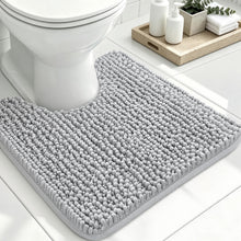 Load image into Gallery viewer, Grey Bath Rugs
