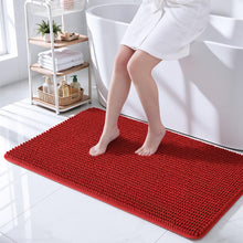 Load image into Gallery viewer, Red Bath Rugs
