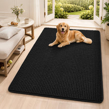 Load image into Gallery viewer, Black Bath Rugs