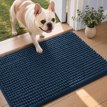 Load image into Gallery viewer, Navy Blue Bath Rugs