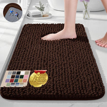 Load image into Gallery viewer, Brown Bath Rugs
