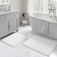 Load image into Gallery viewer, White Bath Rugs