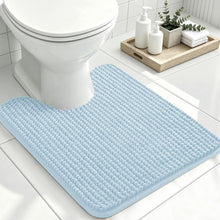 Load image into Gallery viewer, Blue Bath Rugs