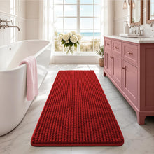 Load image into Gallery viewer, Red Bath Rugs