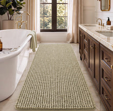 Load image into Gallery viewer, Beige Bath Rugs