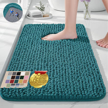 Load image into Gallery viewer, Teal Bath Rugs