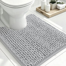 Load image into Gallery viewer, Grey Bath Rugs