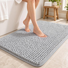 Load image into Gallery viewer, Grey Bath Rugs