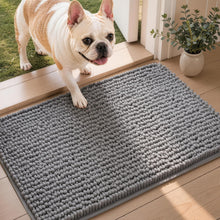 Load image into Gallery viewer, Dark Grey Bath Rugs