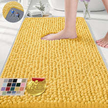 Load image into Gallery viewer, Yellow Bath Rugs