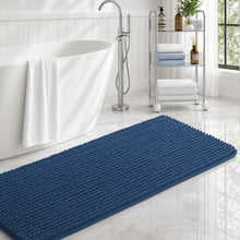 Load image into Gallery viewer, Navy Blue Bath Rugs