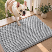 Load image into Gallery viewer, Grey Bath Rugs