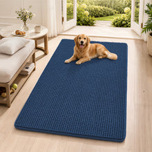 Load image into Gallery viewer, Navy Blue Bath Rugs