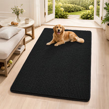 Load image into Gallery viewer, Black Bath Rugs